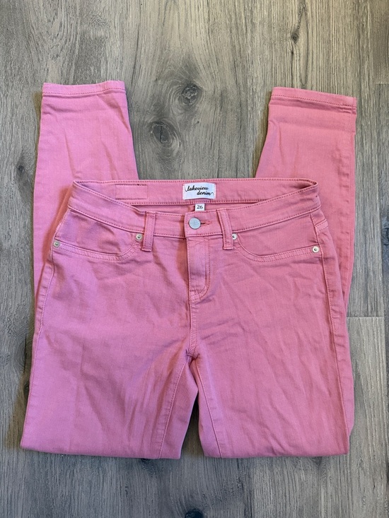 lakeview denim Denim - Soft Pink Skinny Jeans by